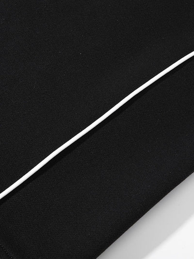 Relax Fit Polo Collar Sweatshirt