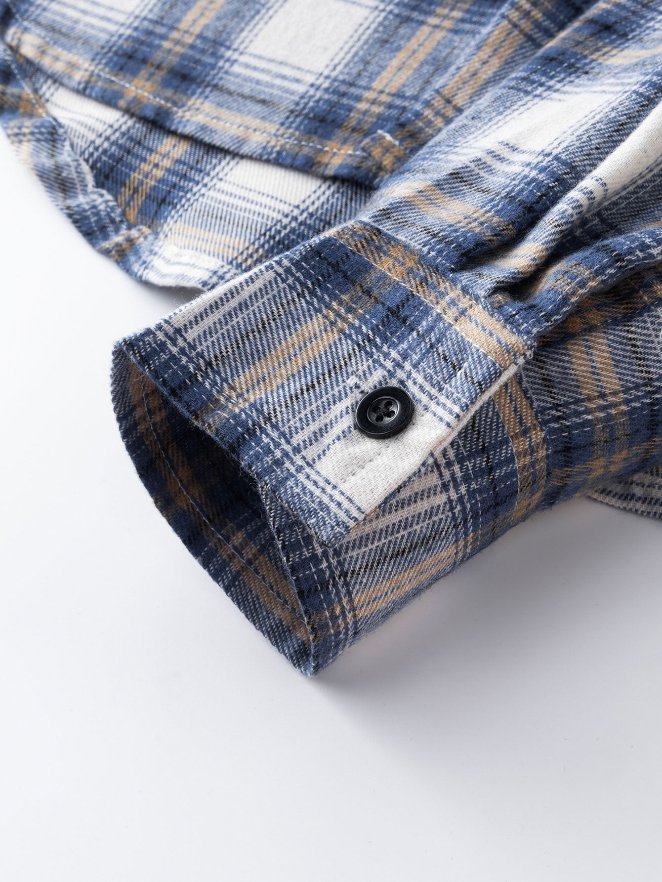 Plaid Hooded Shirt