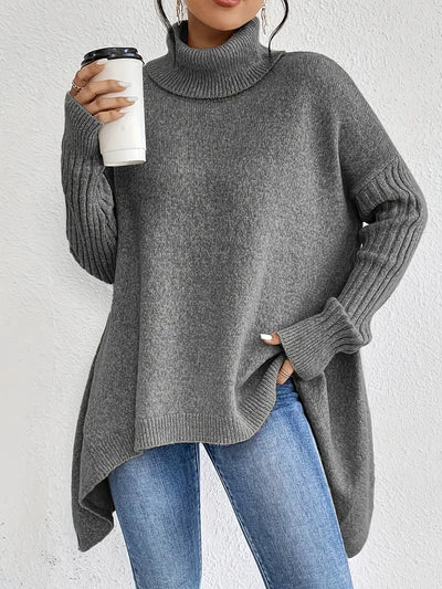 BRIDGETTE | LONG TURTLENECK SWEATER