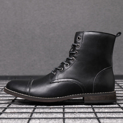 Morgan | Faux Leather Ankle Boots