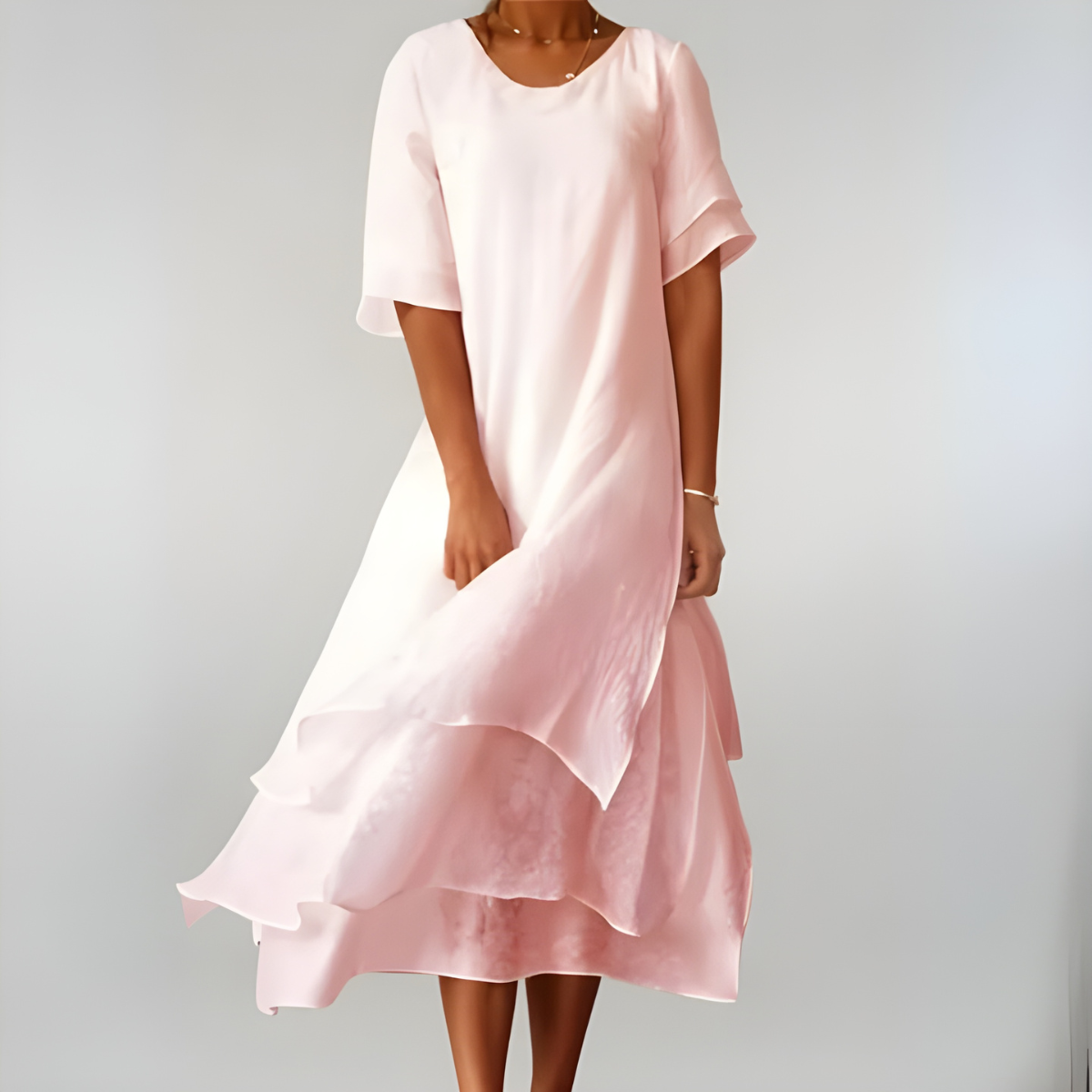 Agnès | Lightweight and Elegant Long Cotton Dress