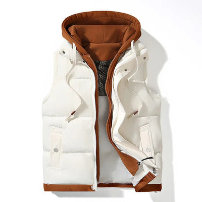 Matteo Rinaldi Hooded Puffer Gilet
