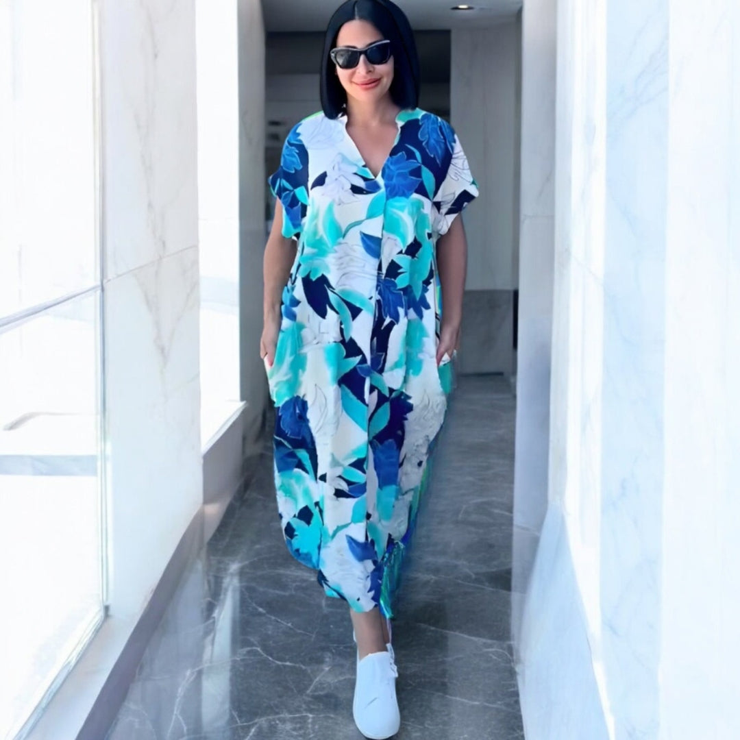 Elara - Relaxed Floral Dress