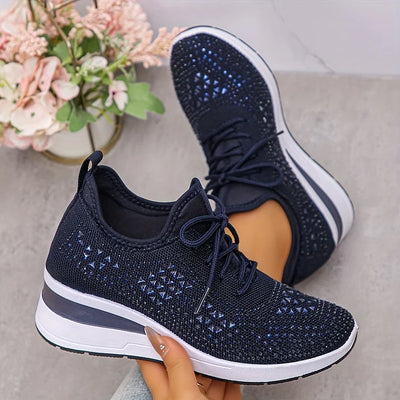 Giselle | Sneakers with Sparkling Rhinestones