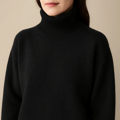 Amelie | Luxurious Turtleneck Sweater Made from Cashmere Blend