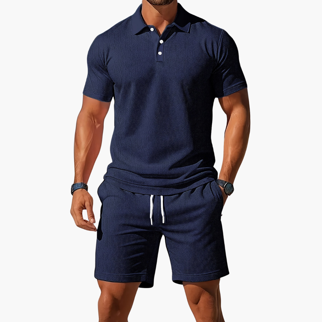 Julien Gray Summer Polo Set