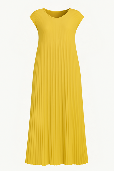 Scarlett™ | Pleated Tummy Covering Dress