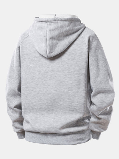 Basic Raglan Sleeve Hoodie