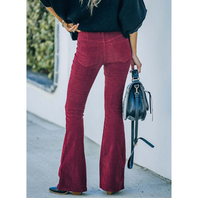 Chloe I Corduroy Flare Pants