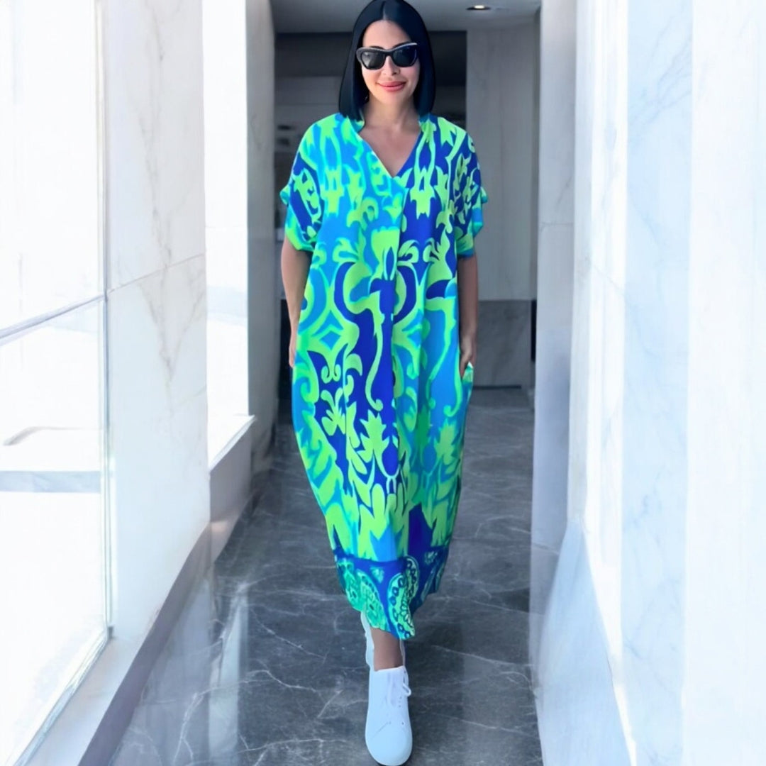 Elara - Relaxed Floral Dress