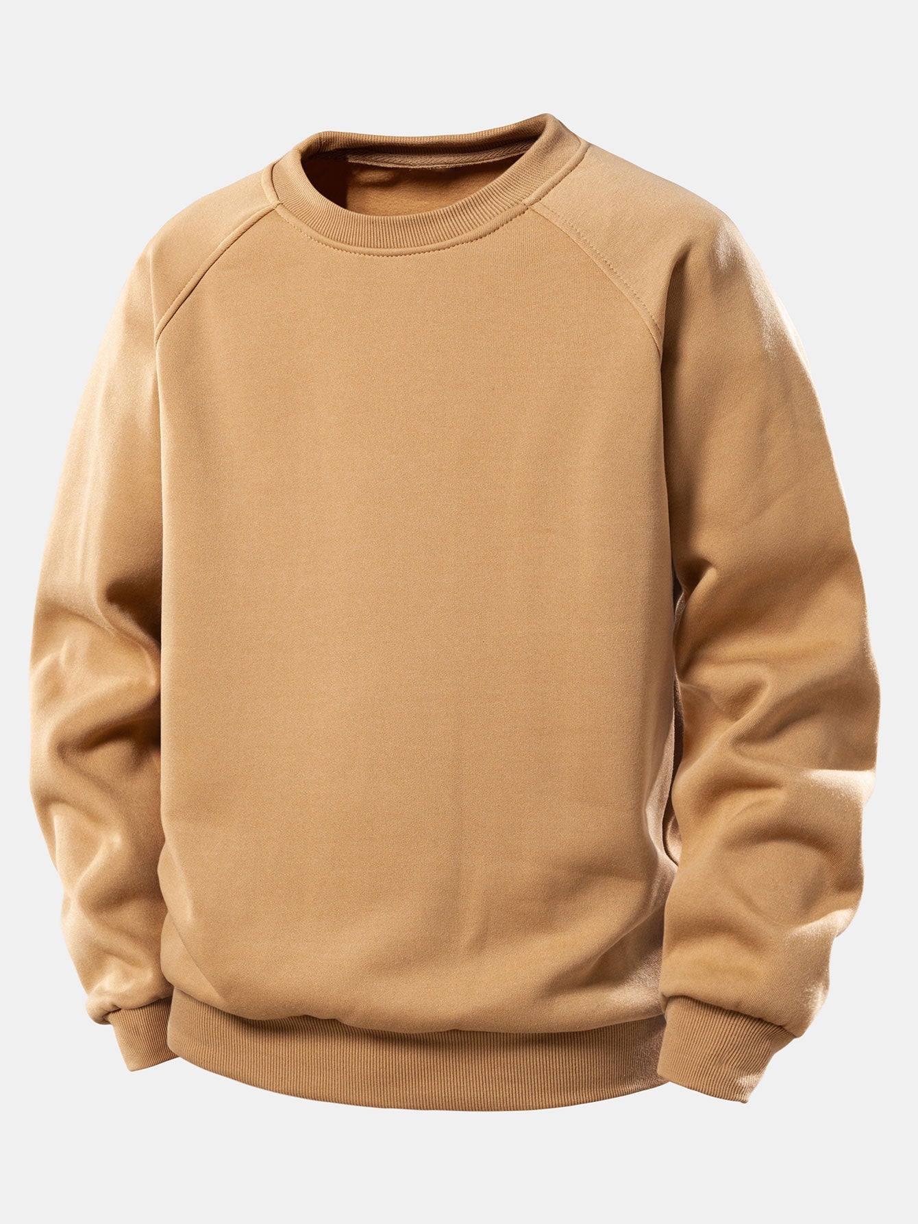 Basic Crew Neck Sweatshirt & Jogger Pants