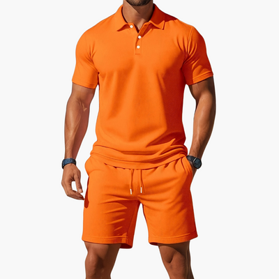 Julien Gray Summer Polo Set