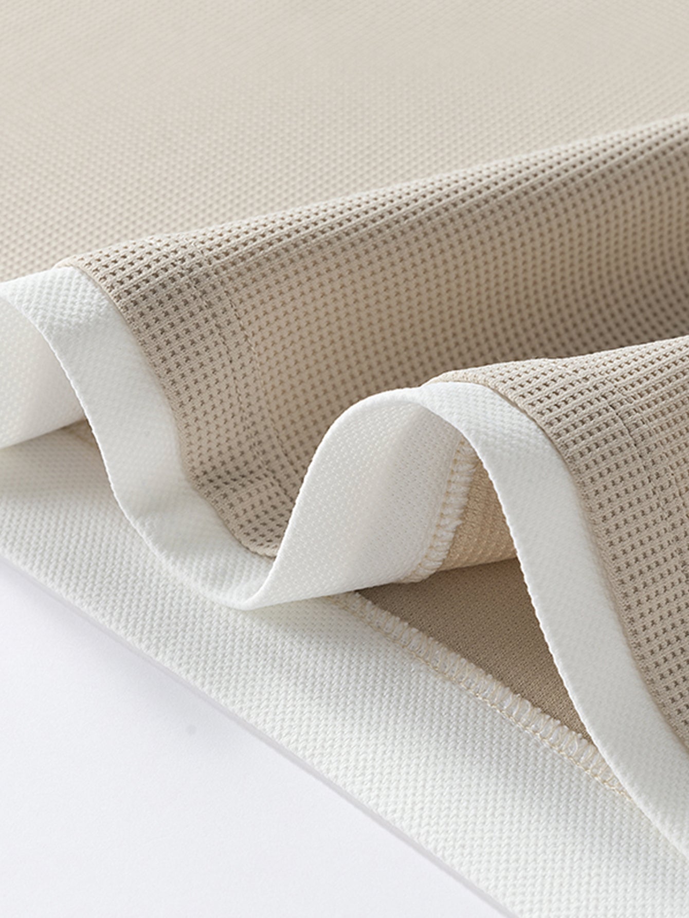 Raglan Sleeve 2 In 1 Waffle T-Shirt & Single Pleat Drawstring Straight Leg Pants