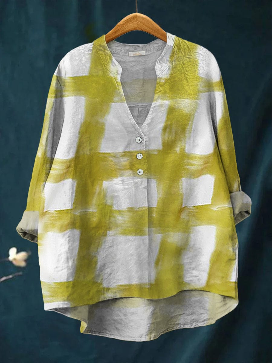 Angelique Vintage Colourful Blouse