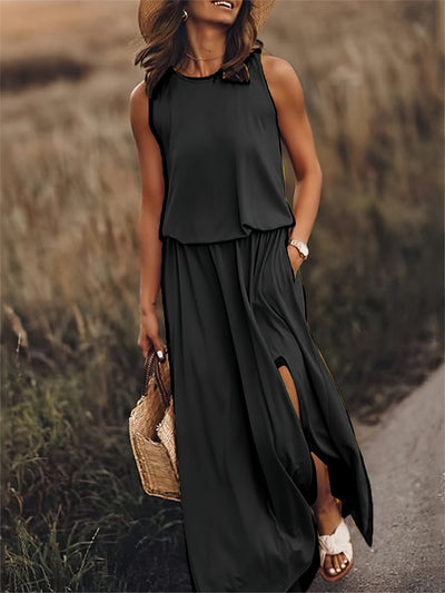 MINERVA I SLEEVELESS MAXI DRESS