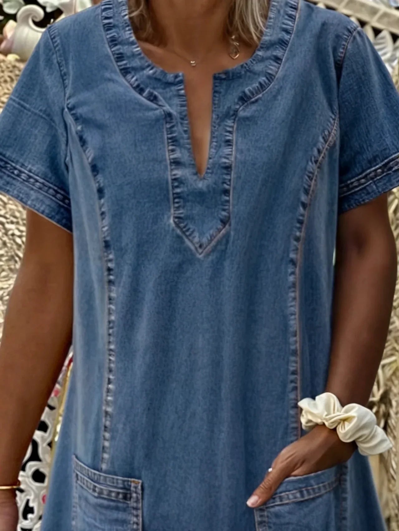 Mathea | Soft Denim Dress