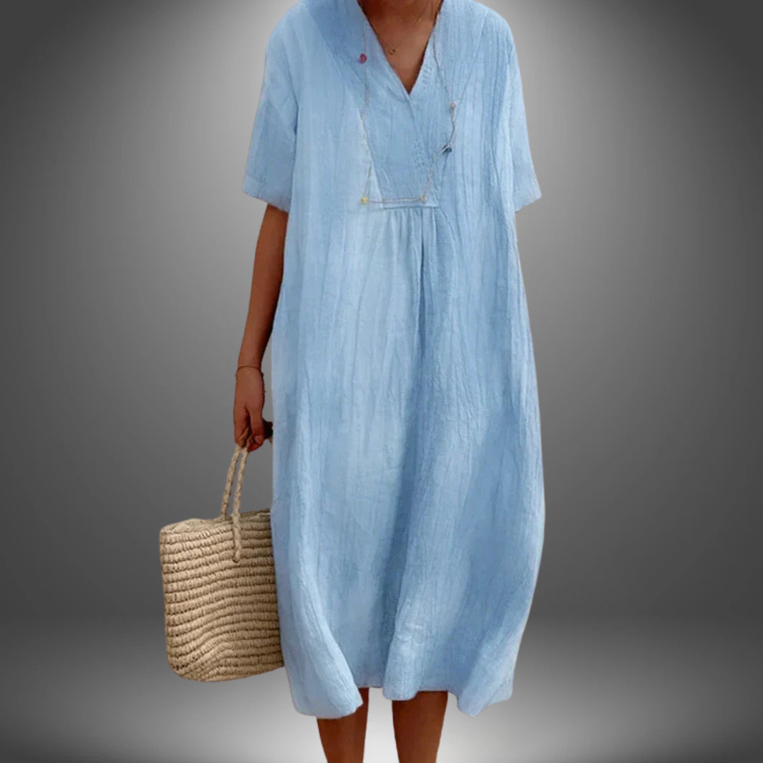 Olea | Dress with V-neck