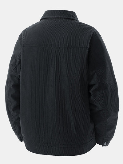 Teddy Lined Pocket Corduroy Jacket
