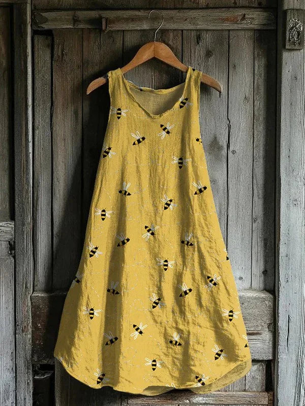 Clementine – Bee Pattern Dress