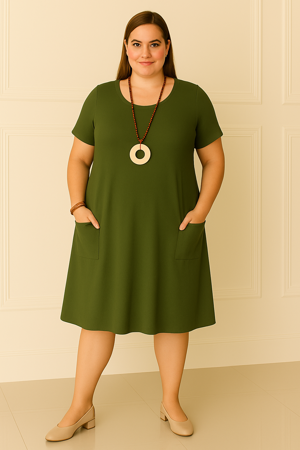 Emily™ | Casual Tummy Covering Dress