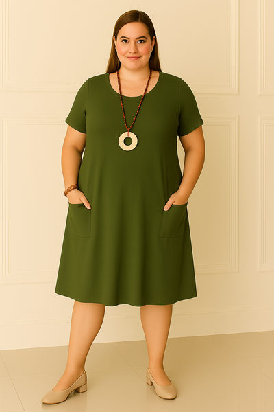 Emily™ | Casual Tummy Covering Dress