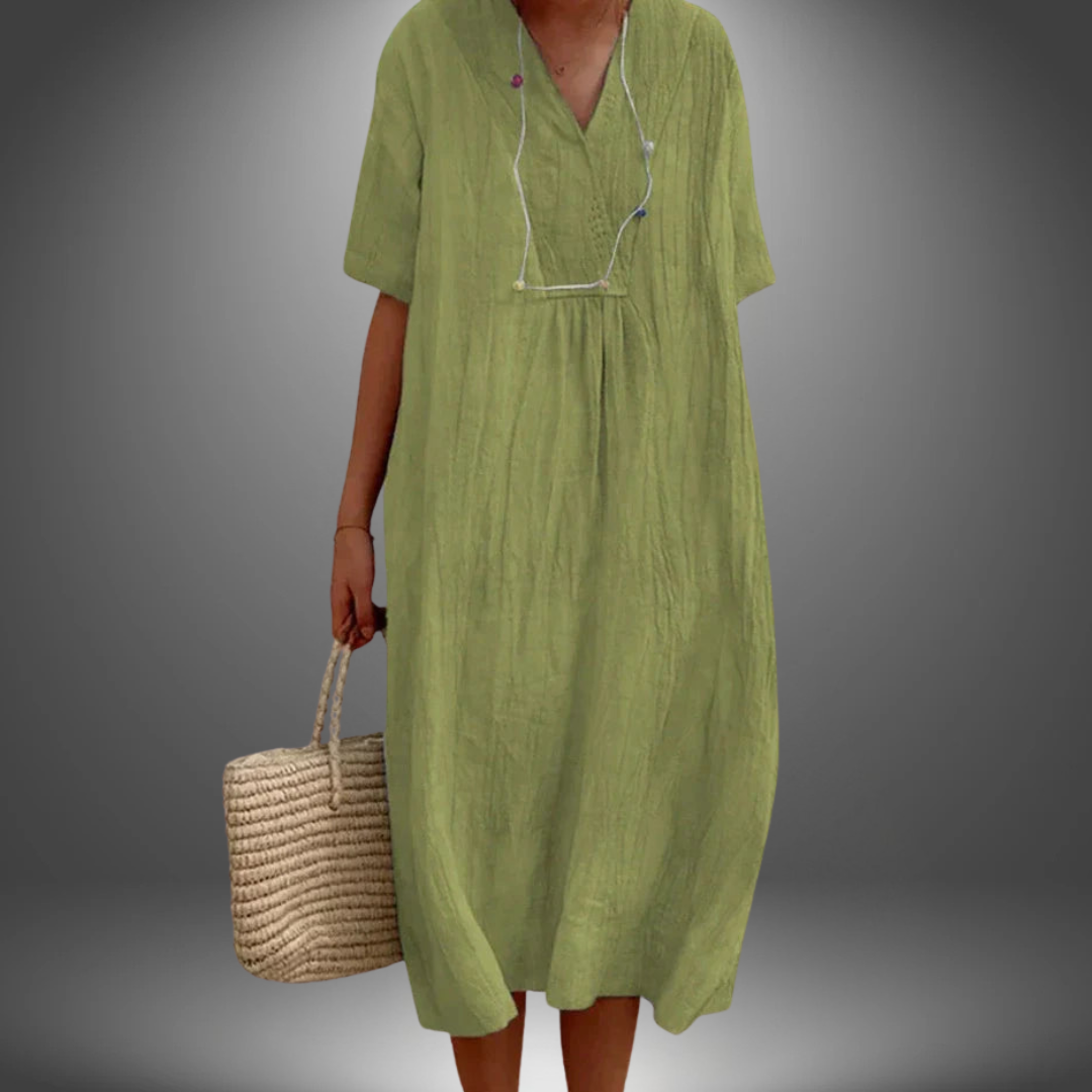 Olea | Dress with V-neck