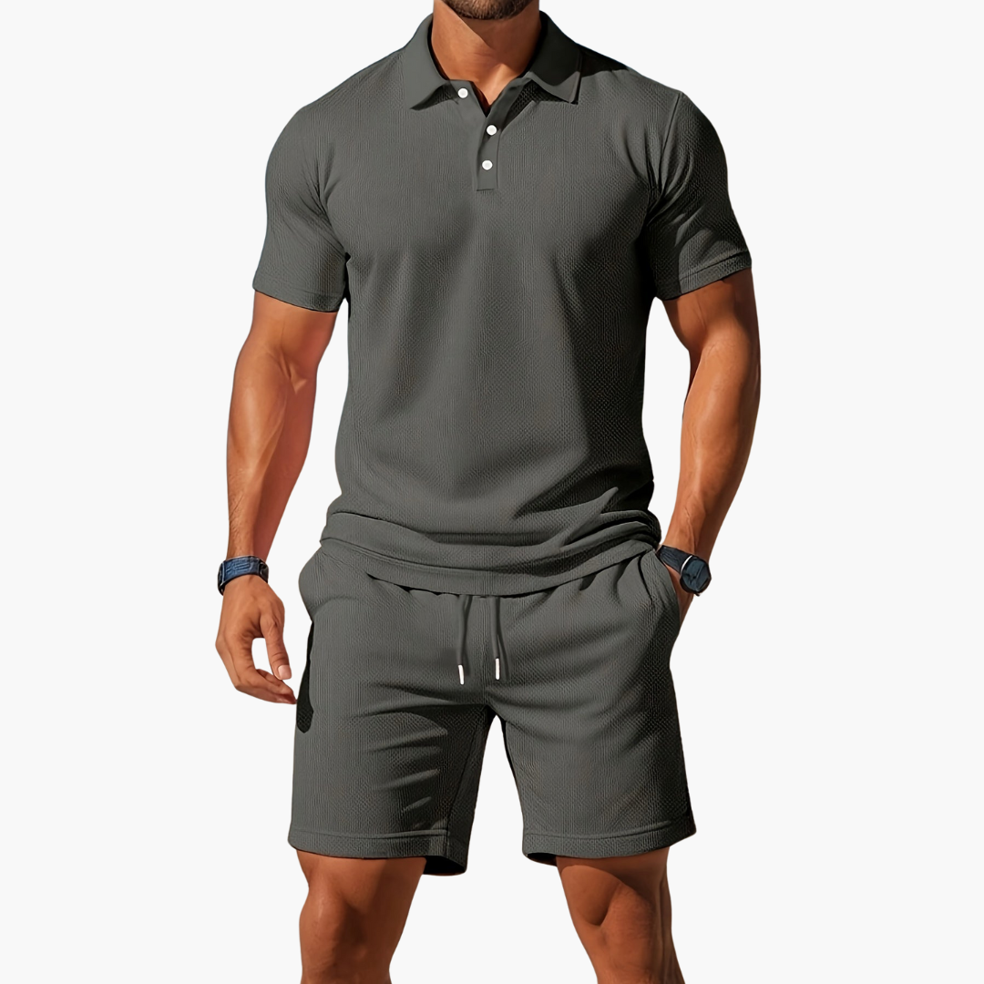 Julien Gray Summer Polo Set