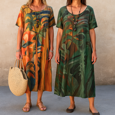 Audrey | Comfortable Floral Dress