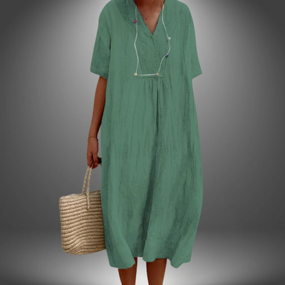 Olea | Dress with V-neck