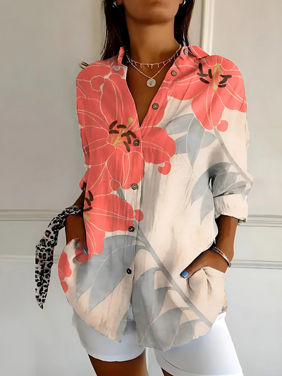 Viana | Blooming Wave Blouse