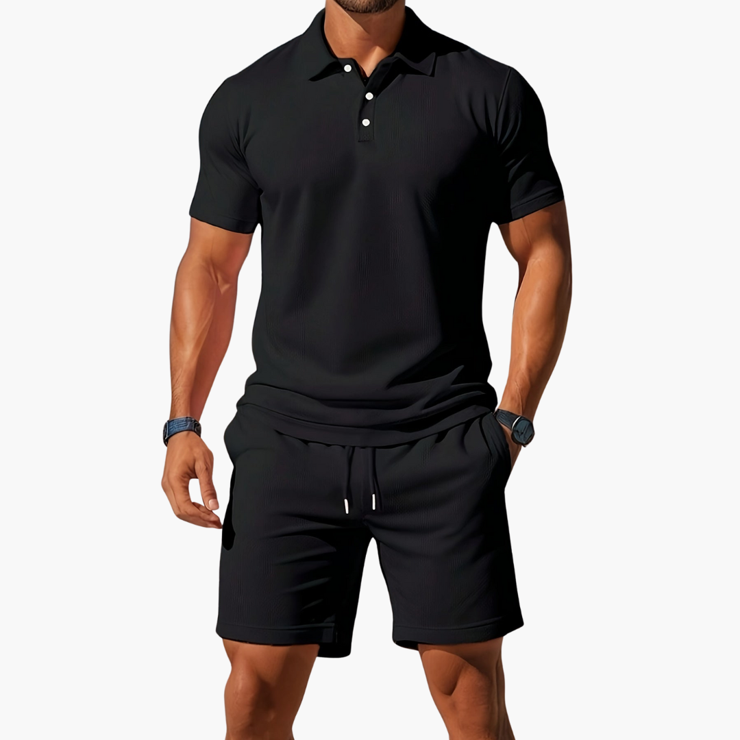 Julien Gray Summer Polo Set