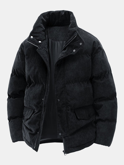 Corduroy Puffer Jacket