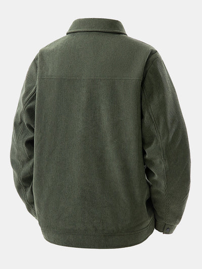 Teddy Lined Pocket Corduroy Jacket