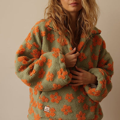 Daisy | Fleece Bloom Pullover