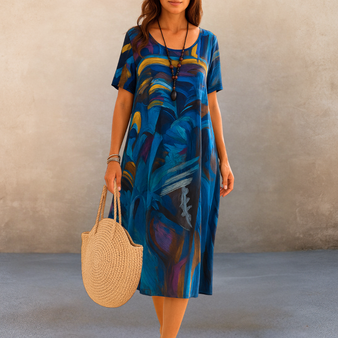 Audrey | Comfortable Floral Dress