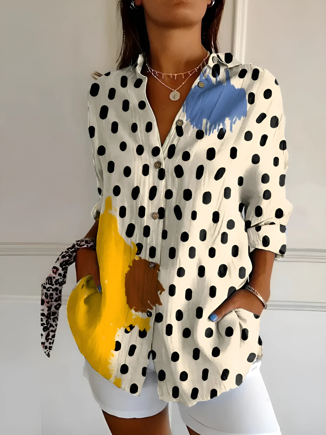 Viana | Blooming Wave Blouse