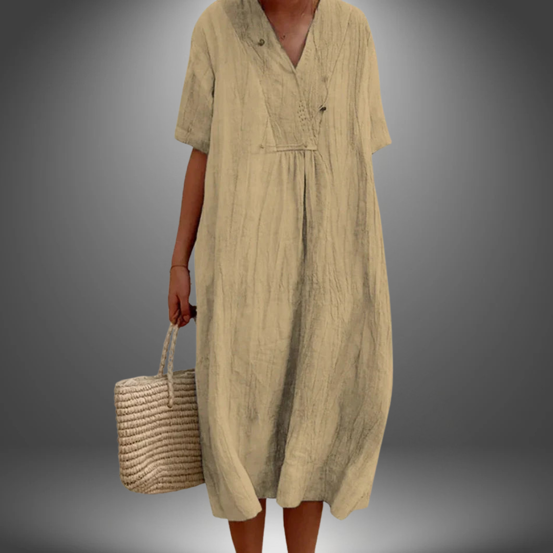 Olea | Dress with V-neck