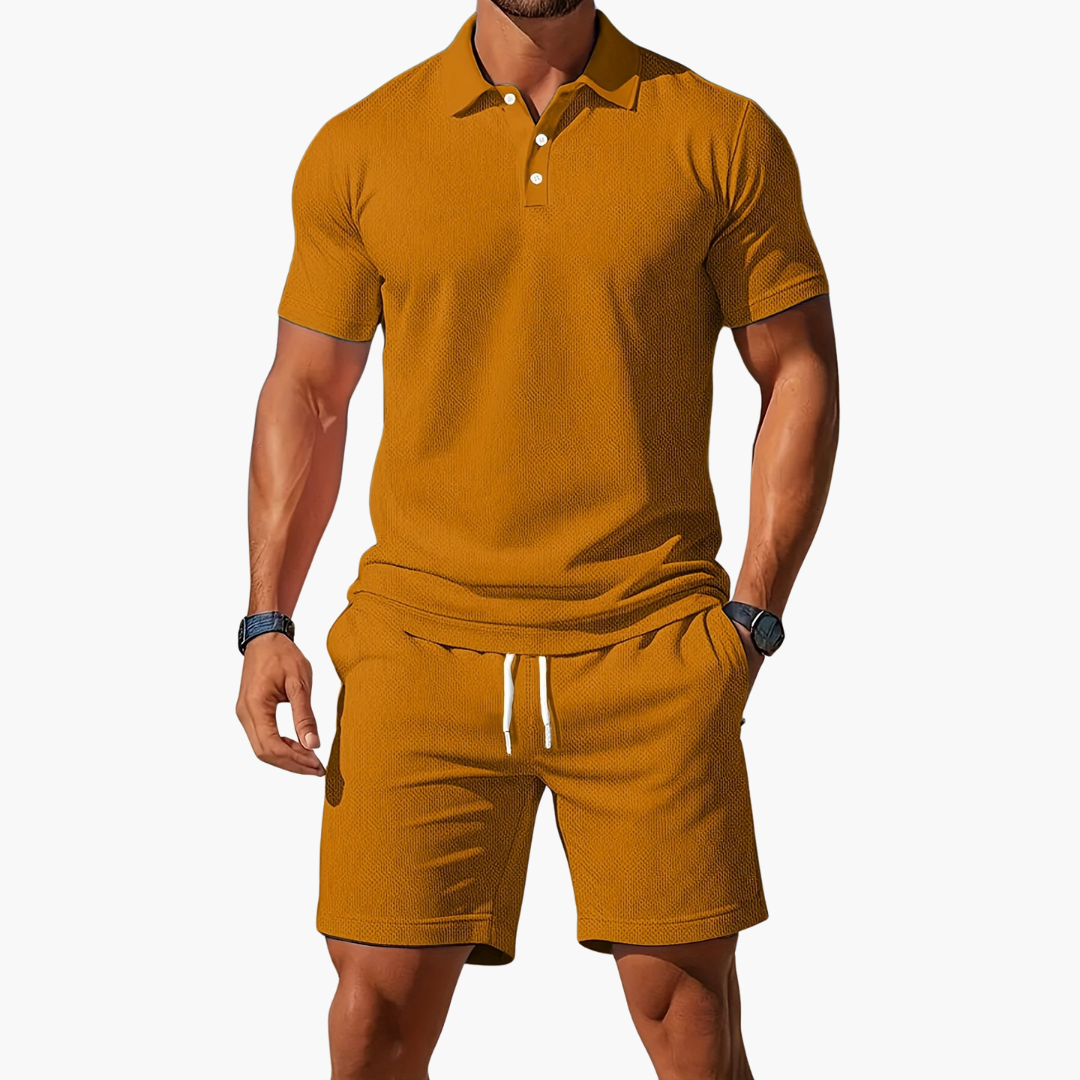 Julien Gray Summer Polo Set