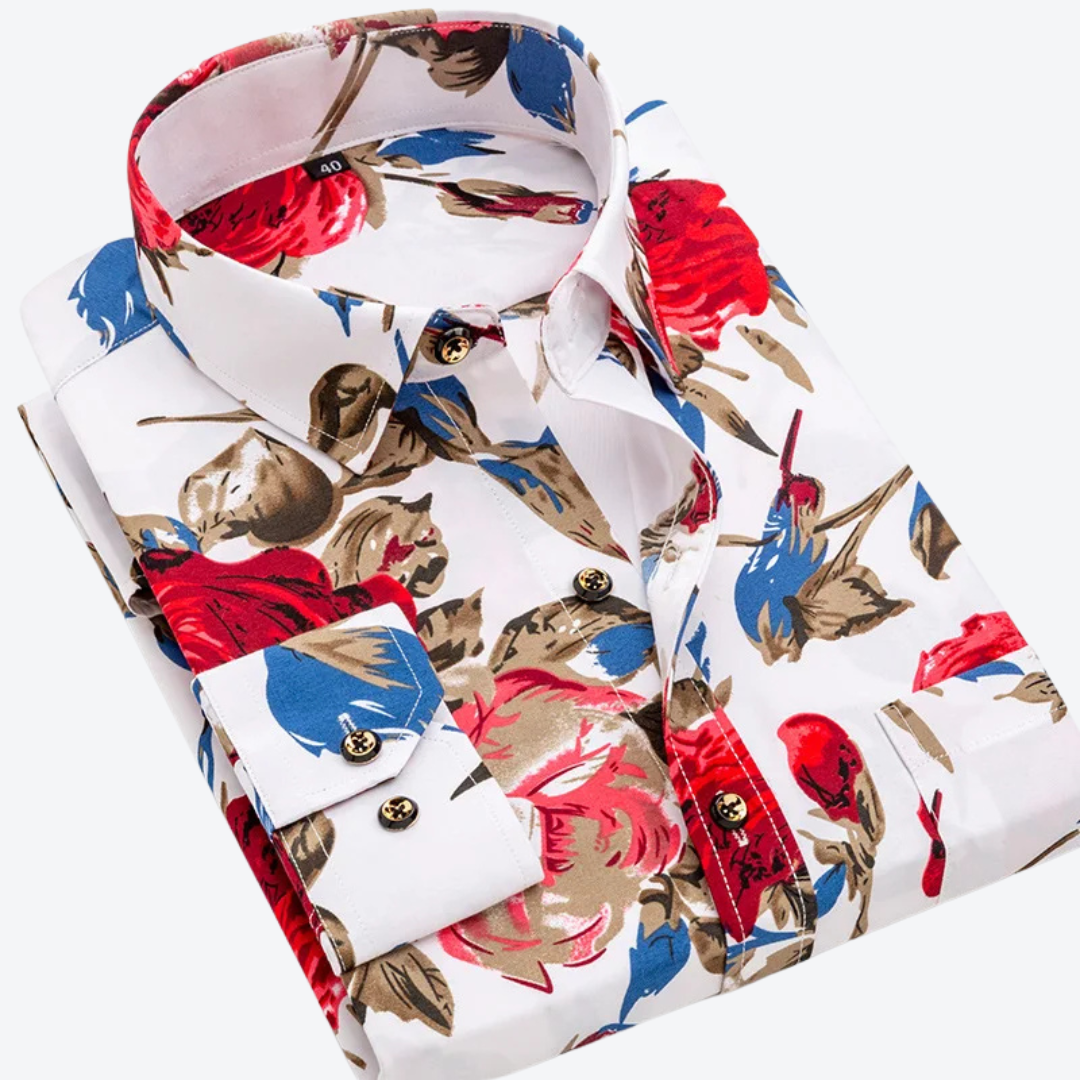 Finnick Nautical Print Shirt
