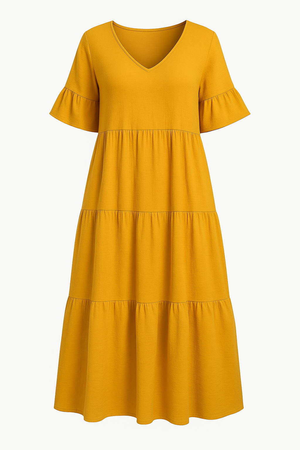 Audrey™ | V-neck Tummy Covering Dress