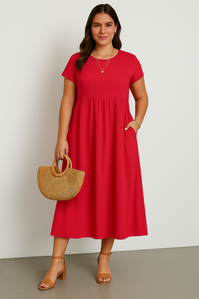 Olivia™ | Casual Tummy Covering Dress