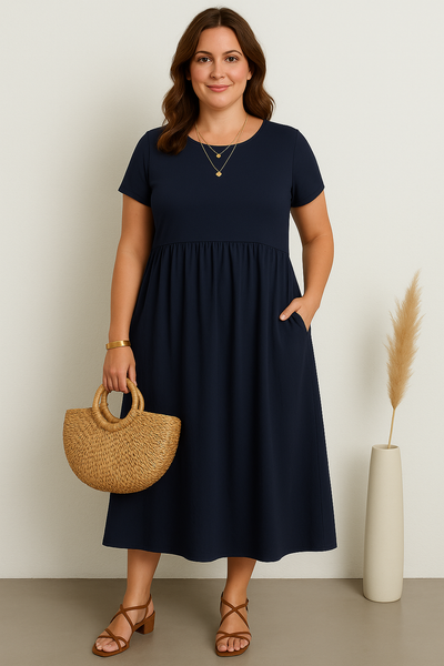 Olivia™ | Casual Tummy Covering Dress