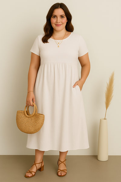 Olivia™ | Casual Tummy Covering Dress