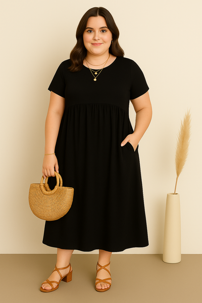Olivia™ | Casual Tummy Covering Dress
