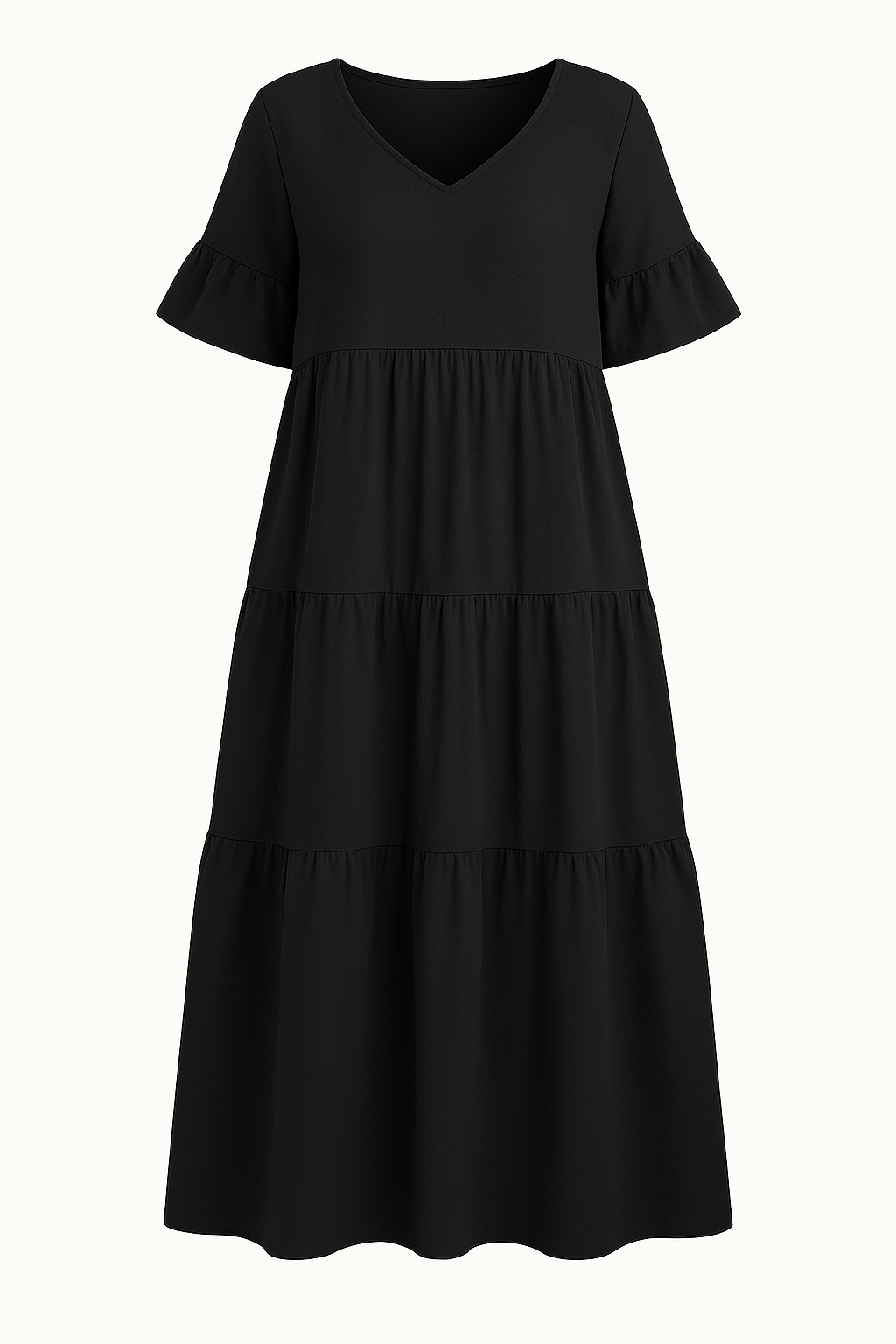 Audrey™ | V-neck Tummy Covering Dress