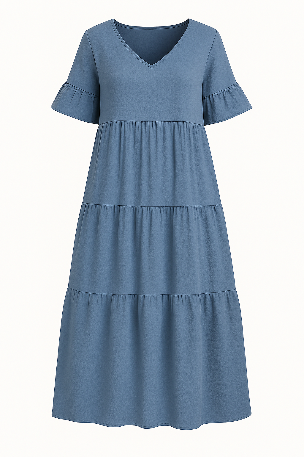 Audrey™ | V-neck Tummy Covering Dress
