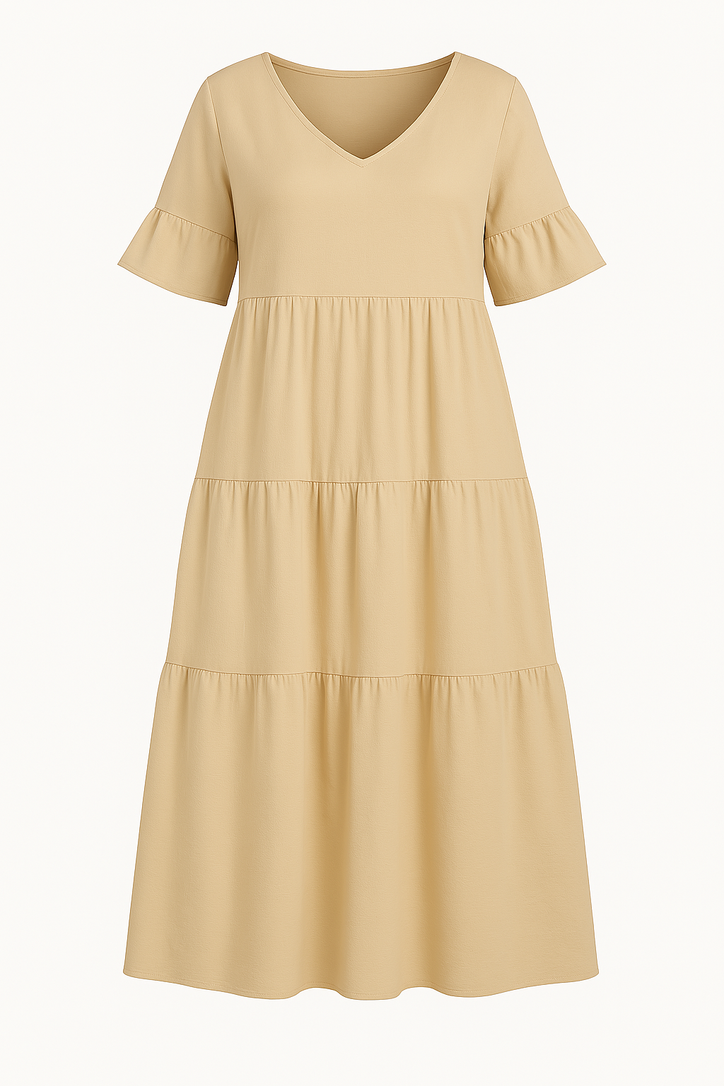 Audrey™ | V-neck Tummy Covering Dress