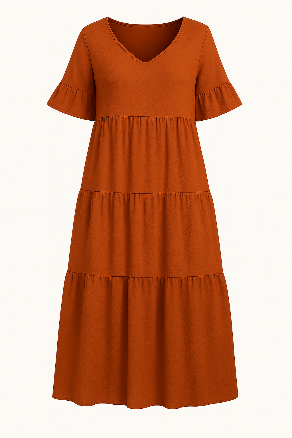 Audrey™ | V-neck Tummy Covering Dress