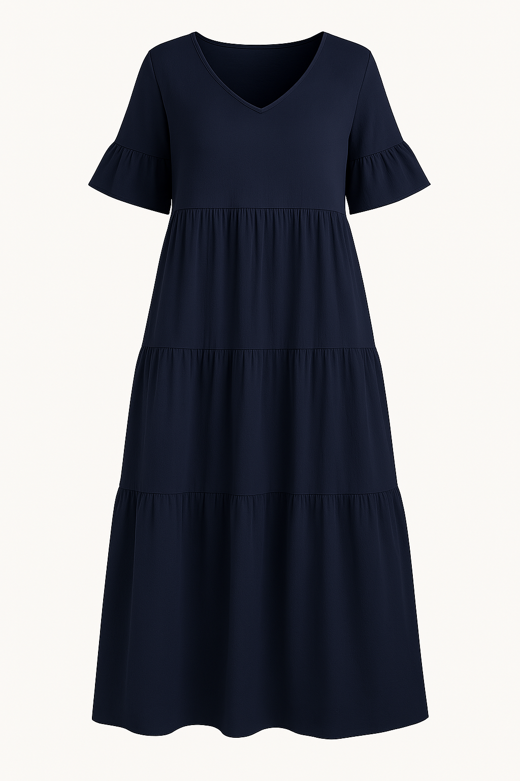 Audrey™ | V-neck Tummy Covering Dress