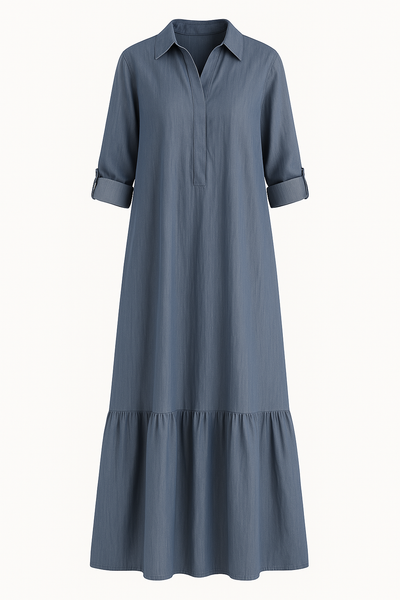Isabella™ | Half Button Tummy Covering Dress